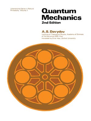 cover image of Quantum Mechanics - International Series in Natural Philosophy